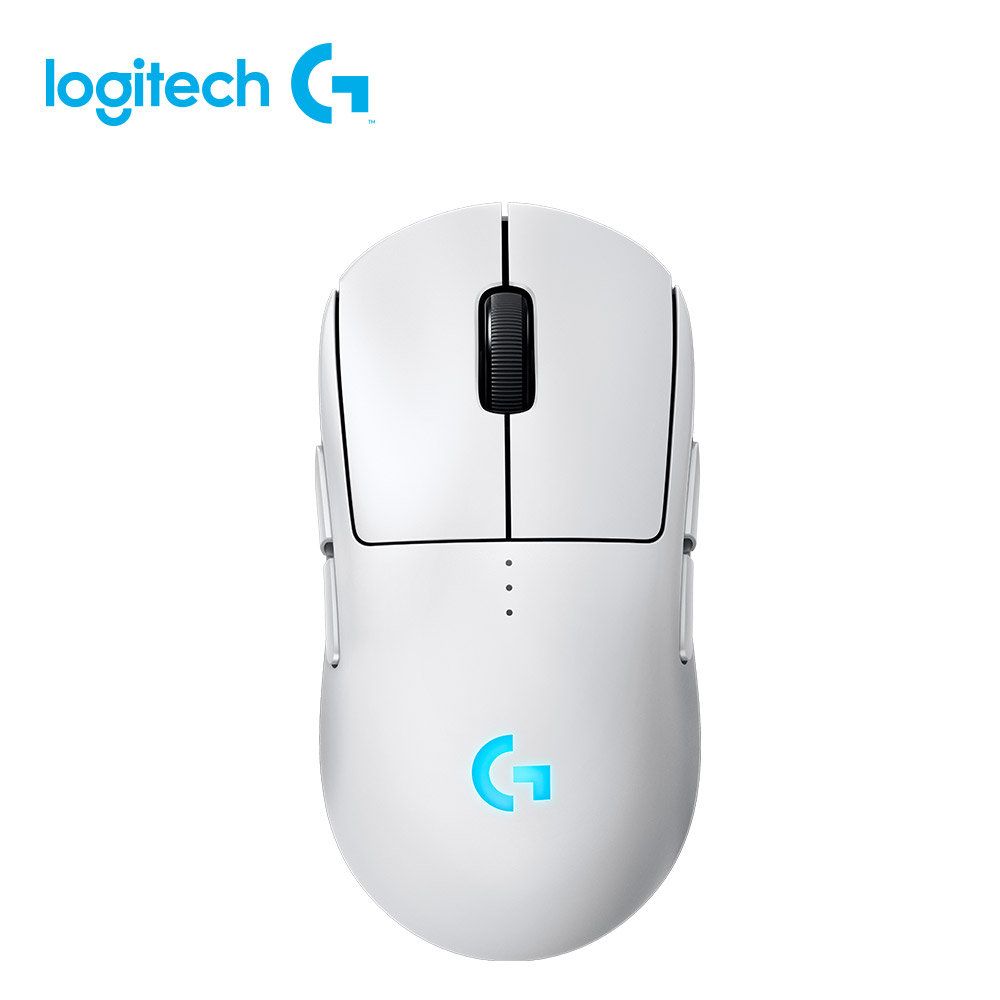 羅技Logitech PRO 2 LIGHTSPEED無線電競滑鼠-白