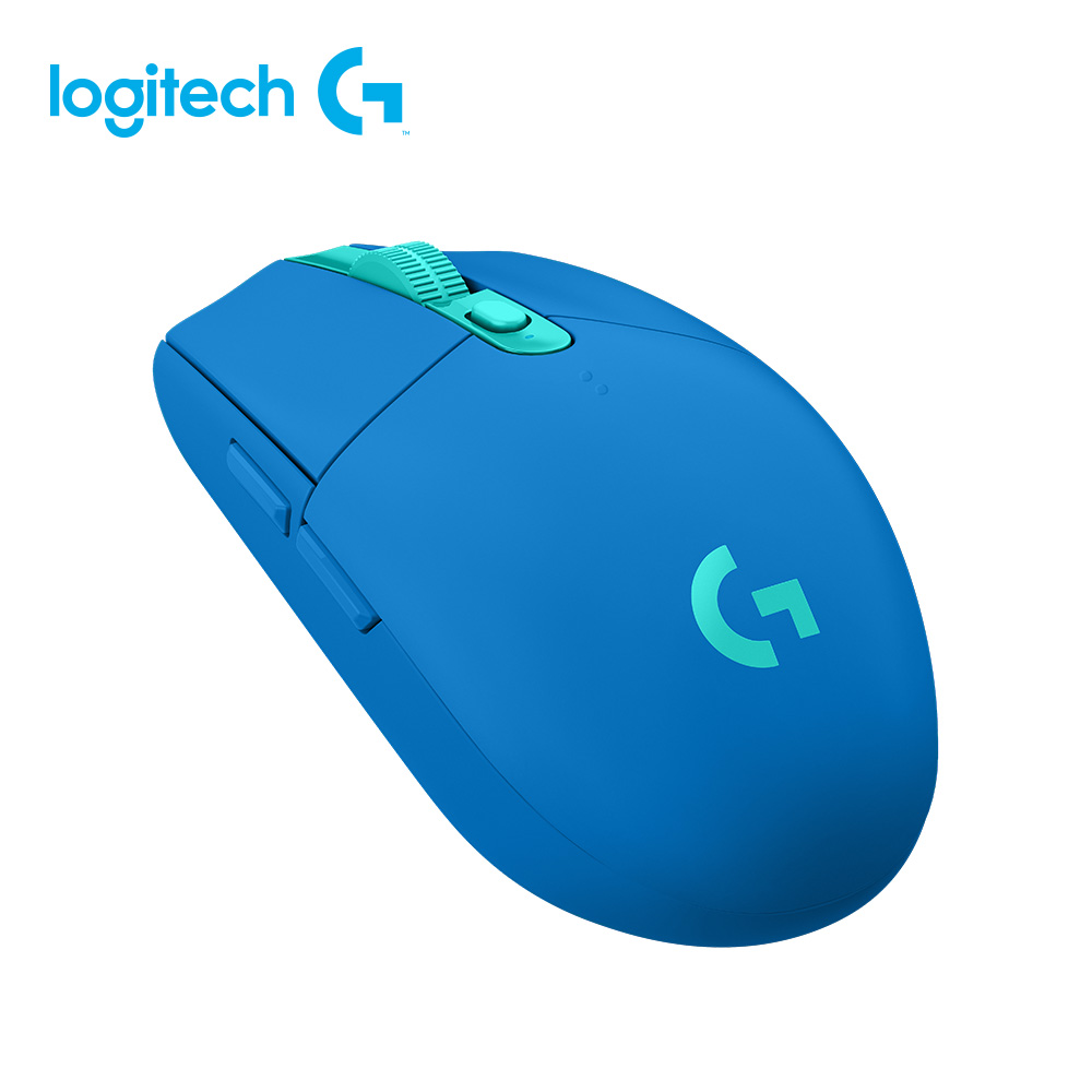 羅技Logitech G304無線電競滑鼠-藍