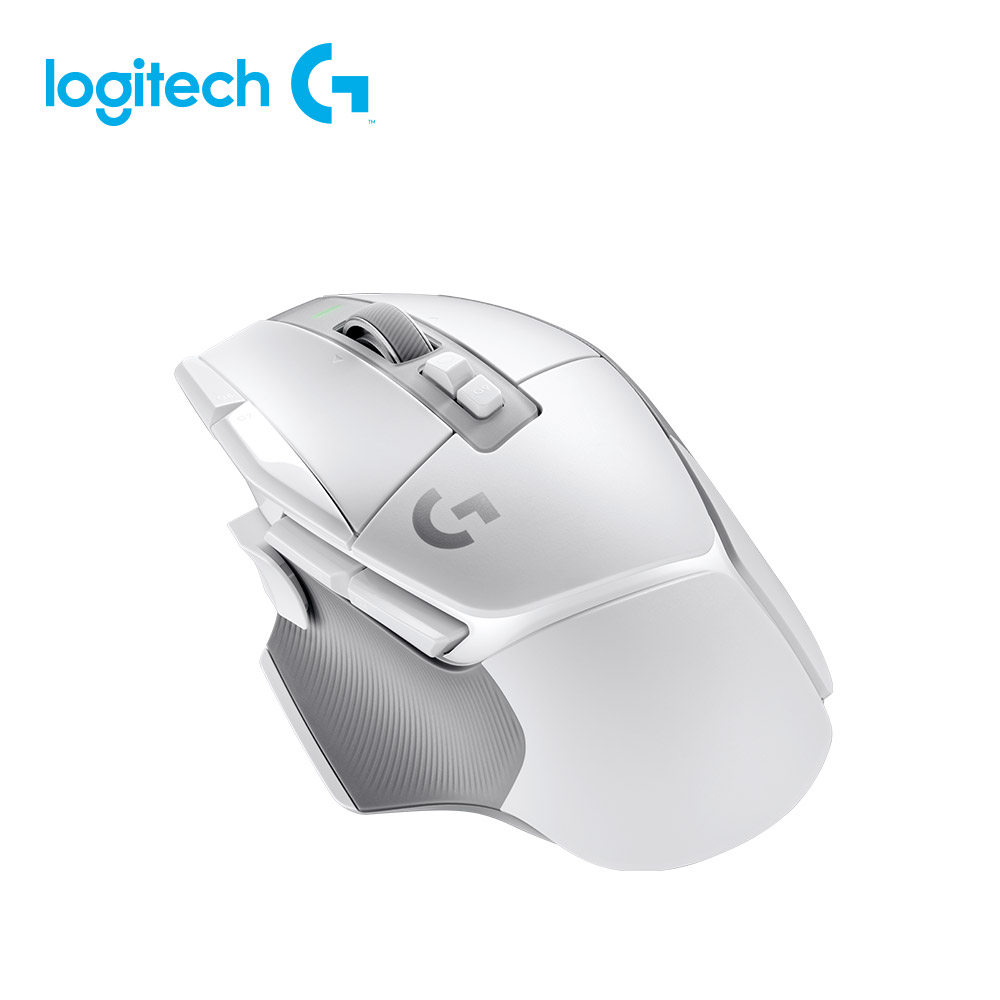 羅技Logitech G502 X高效能無線電競滑鼠-皓月白