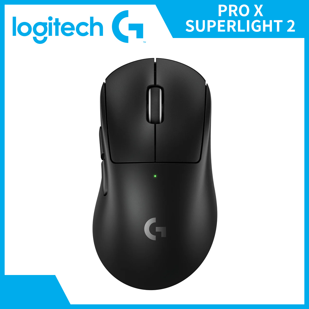 羅技Logitech PROX Superlight2 DEX無線輕量滑鼠-黑