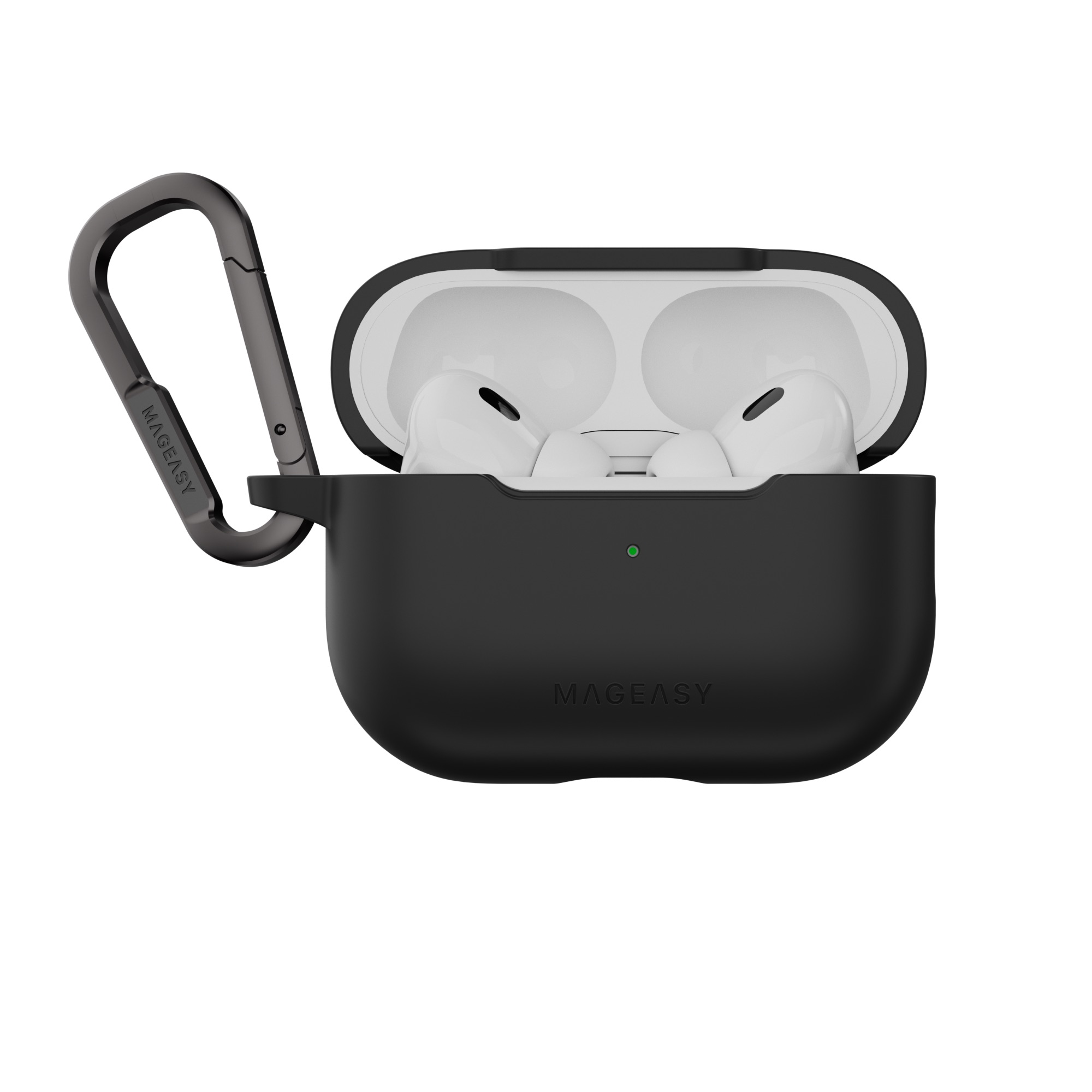 MAGEASY AirPods Pro 2 Skin親膚耳機殼-黑