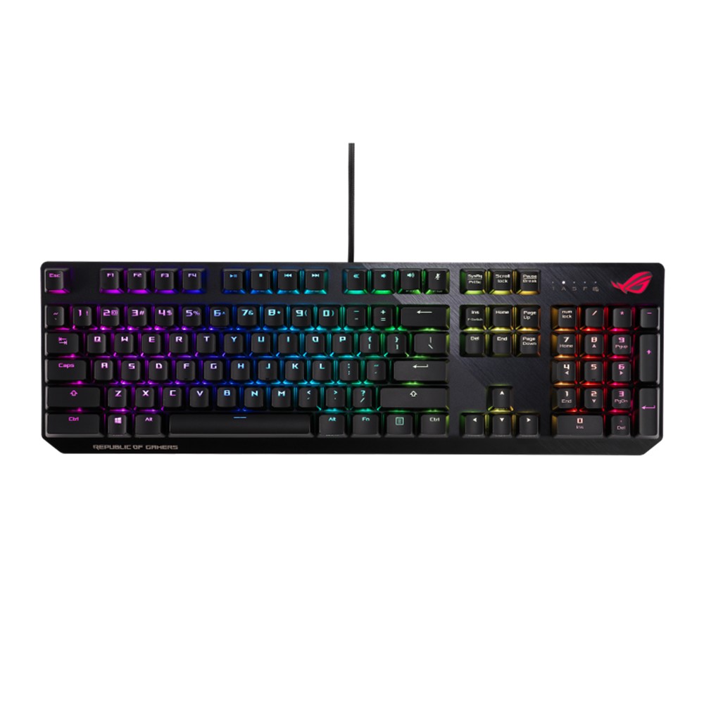 華碩 ROG Scope NX青軸有線電競鍵盤