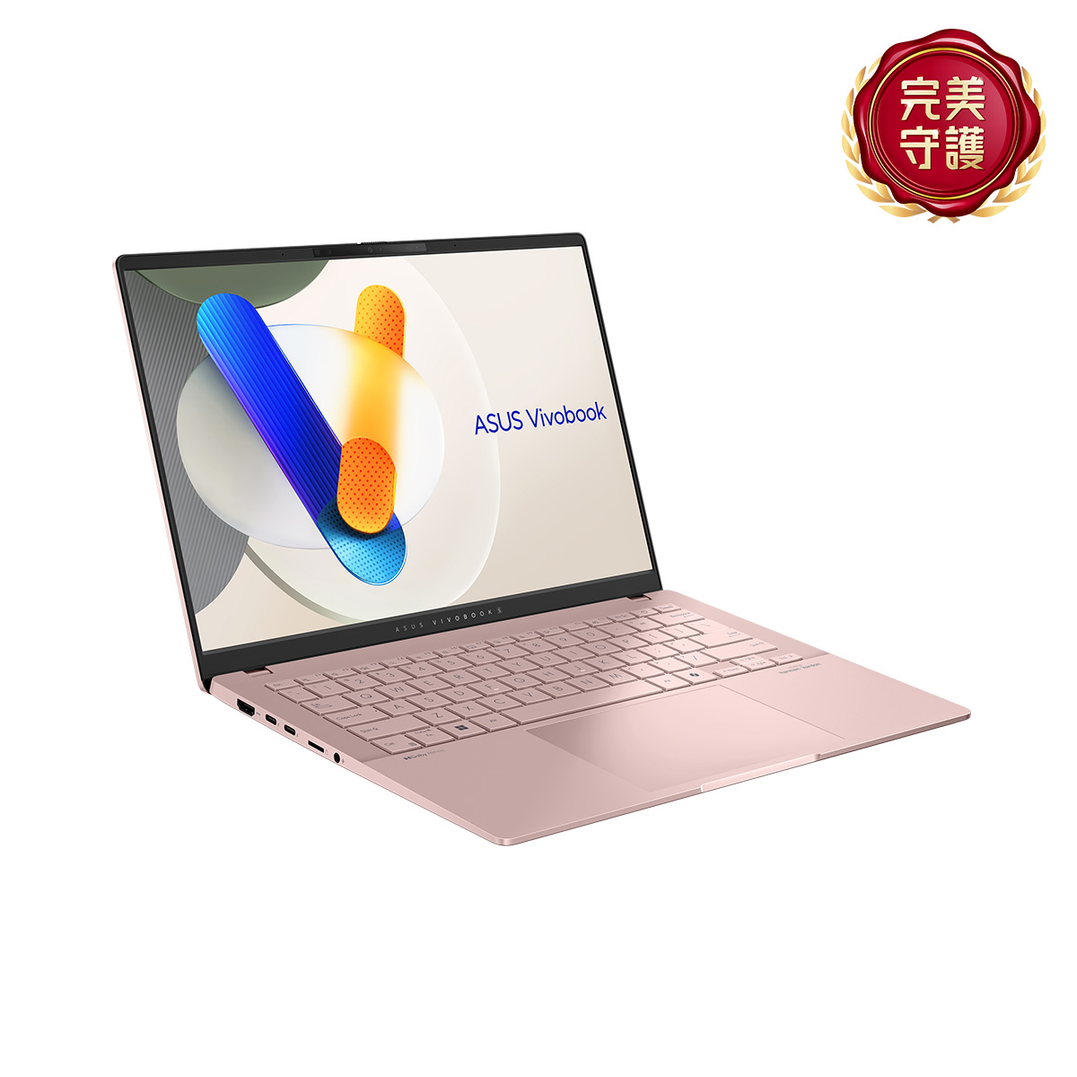 華碩 ASUS Vivobook S14 OLED AI筆電 14" (Intel Core Ultra5-226V/16G/512G/UMA/W11) 玫瑰金
