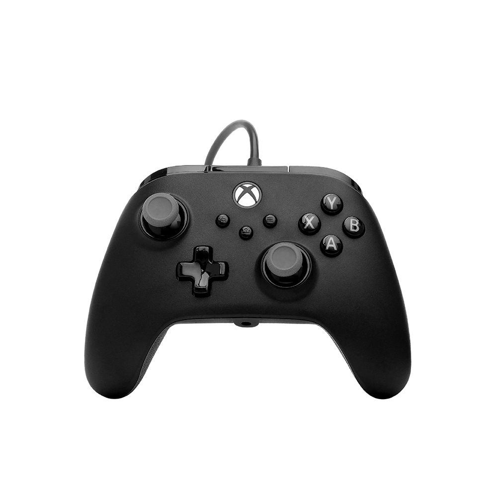 PowerA XBOX授權三段式增強款有線手把-黑