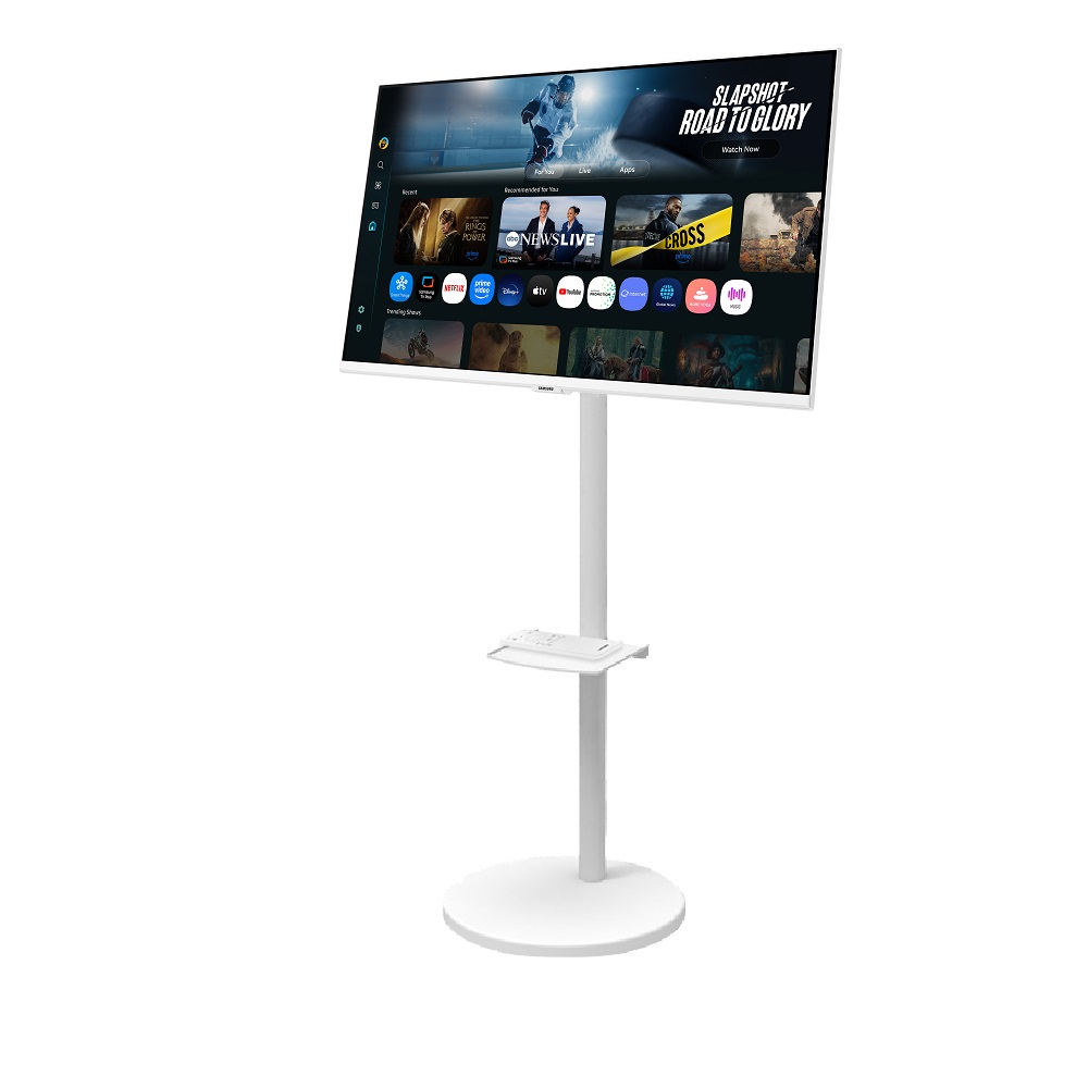 SAMSUNG AI FollowMe 32" 4K 移動式聯網螢幕組-白 (5W喇叭*2/60Hz)