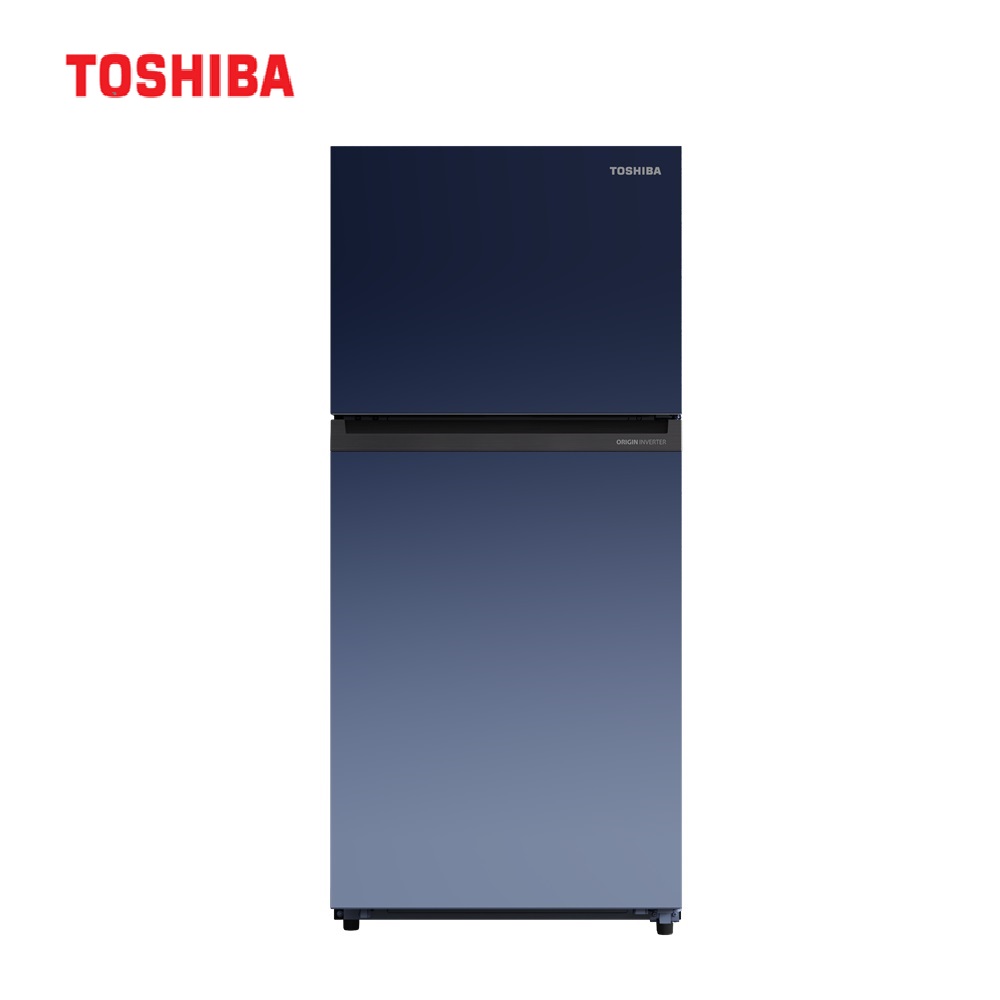 TOSHIBA 519公升玻璃雙門變頻冰箱