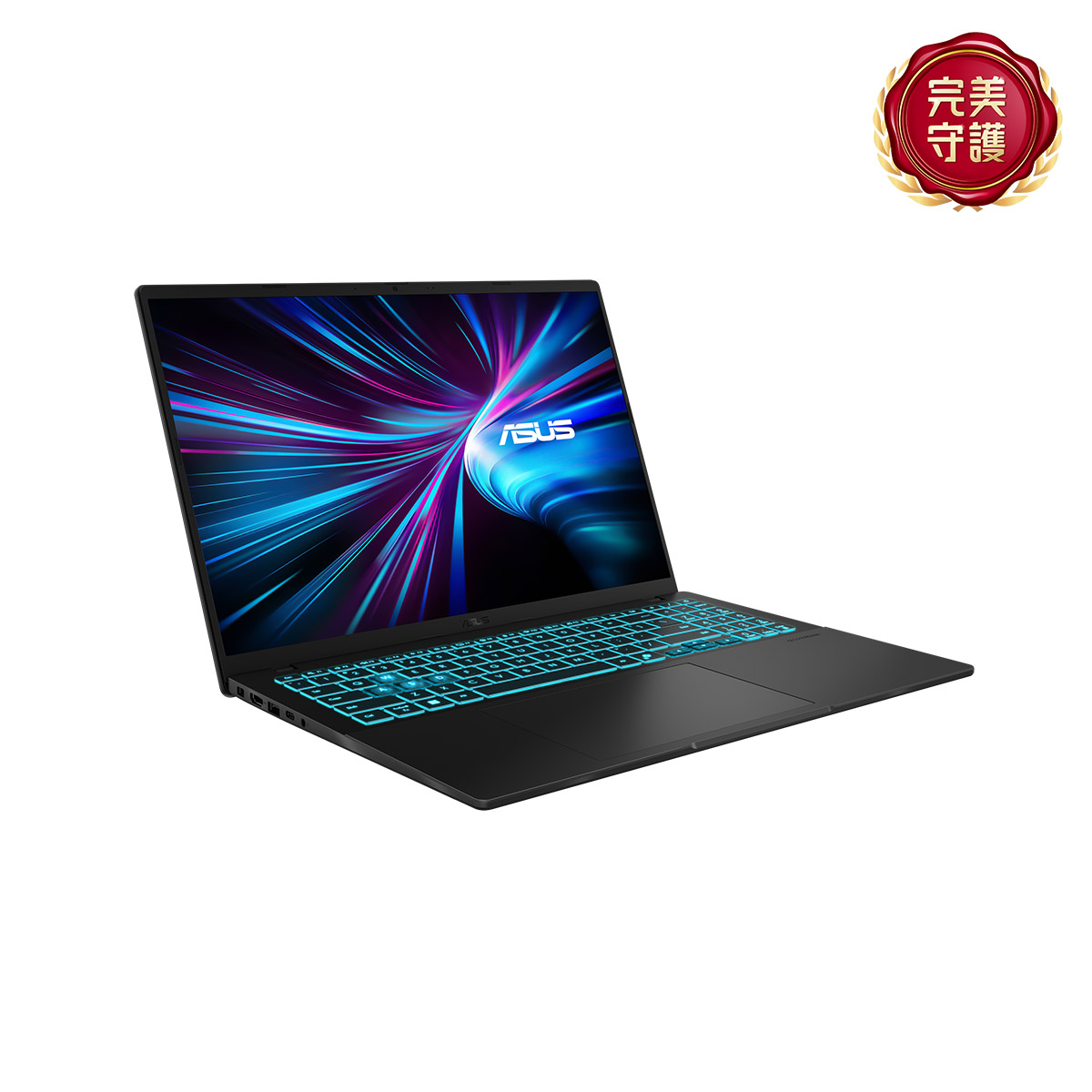 華碩 ASUS V16 AI筆電 16" (Intel Core 5-210H/16G/512G/RTX5060-8G/W11) 黑