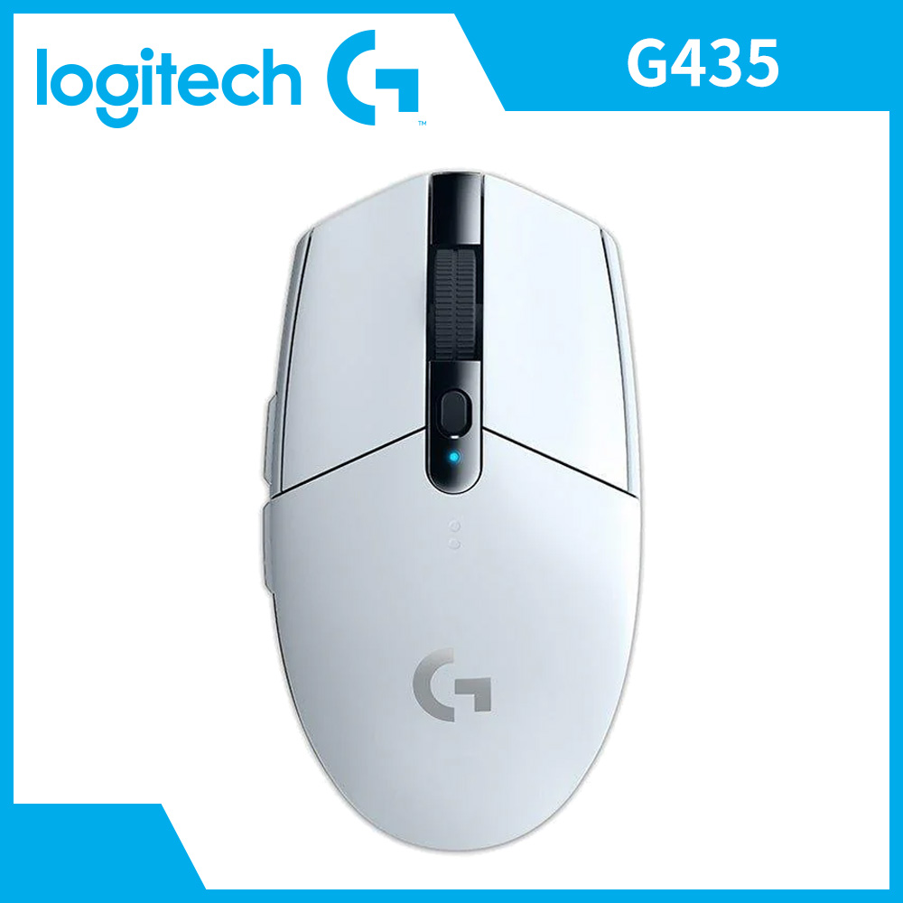 羅技 Logitech G304無線電競滑鼠-白