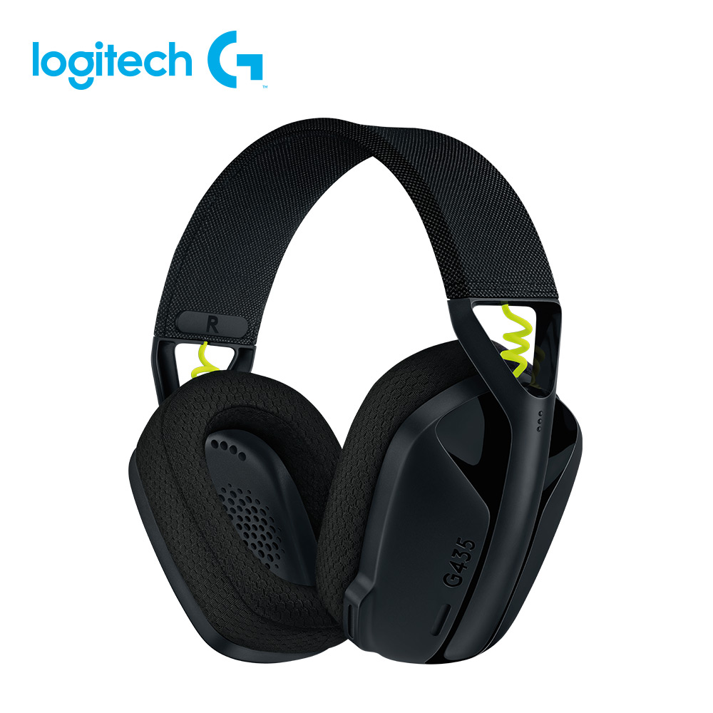 羅技 Logitech G435輕量雙模無線藍牙耳機-黑