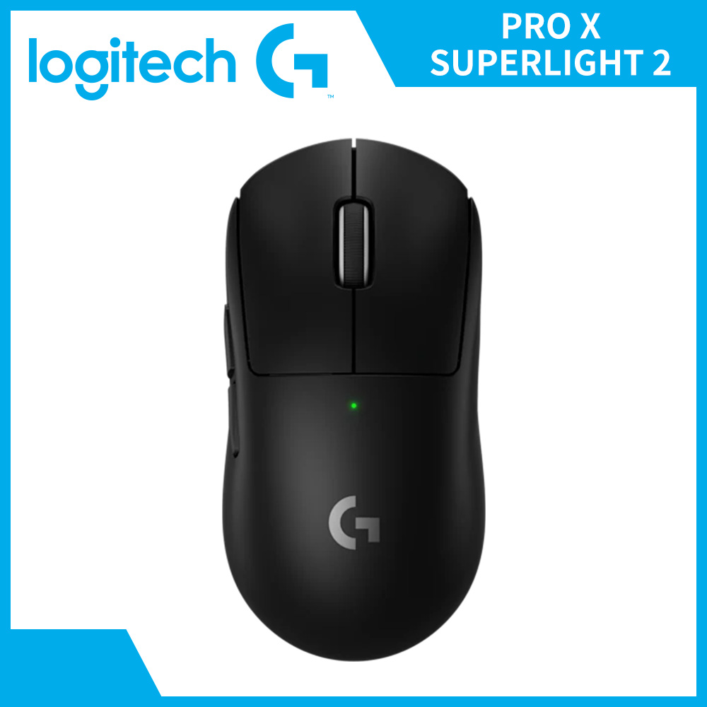 羅技 Logitech PRO X SUPERLIGHT 2無線輕量化滑鼠-黑