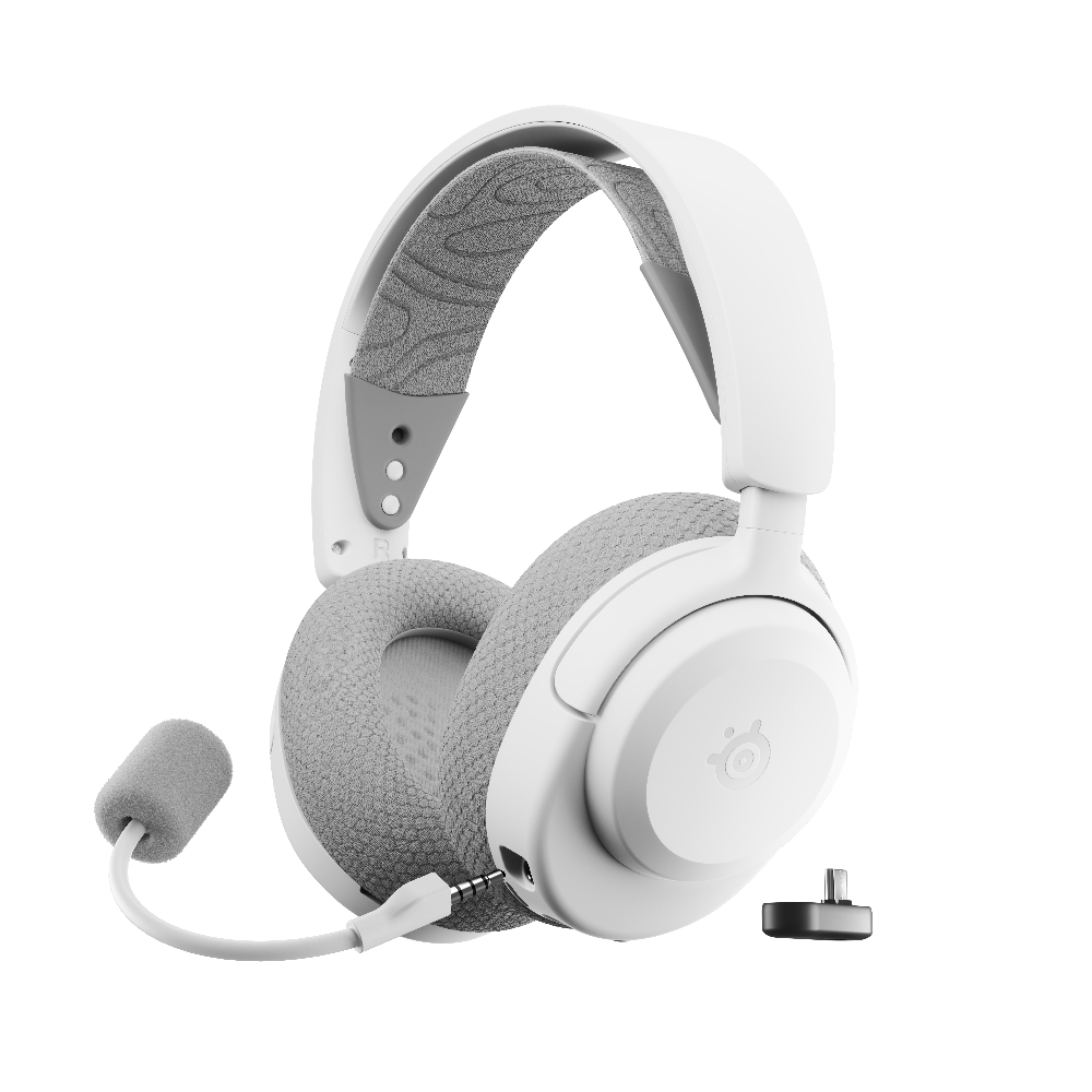 賽睿 Arctis Nova 3P無線電競耳麥-白