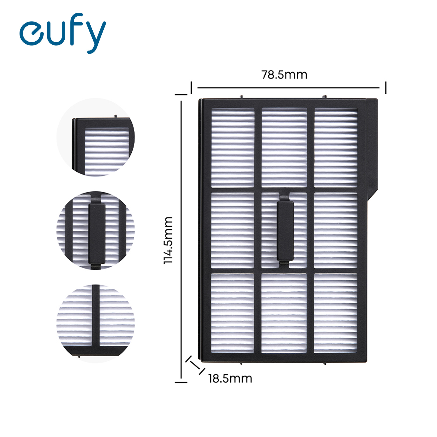 eufy E25/E28 掃地機器人塵盒濾網