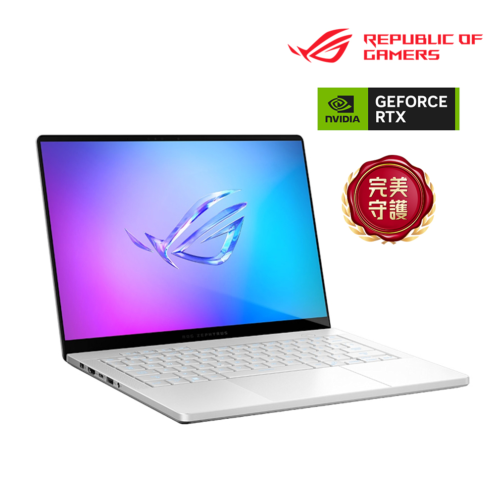 ASUS ROG Zephyrus G14 電競筆電 銀 (Ryzen AI 9 HX 370/32G/1TB/GeForce RTX5060/W11)