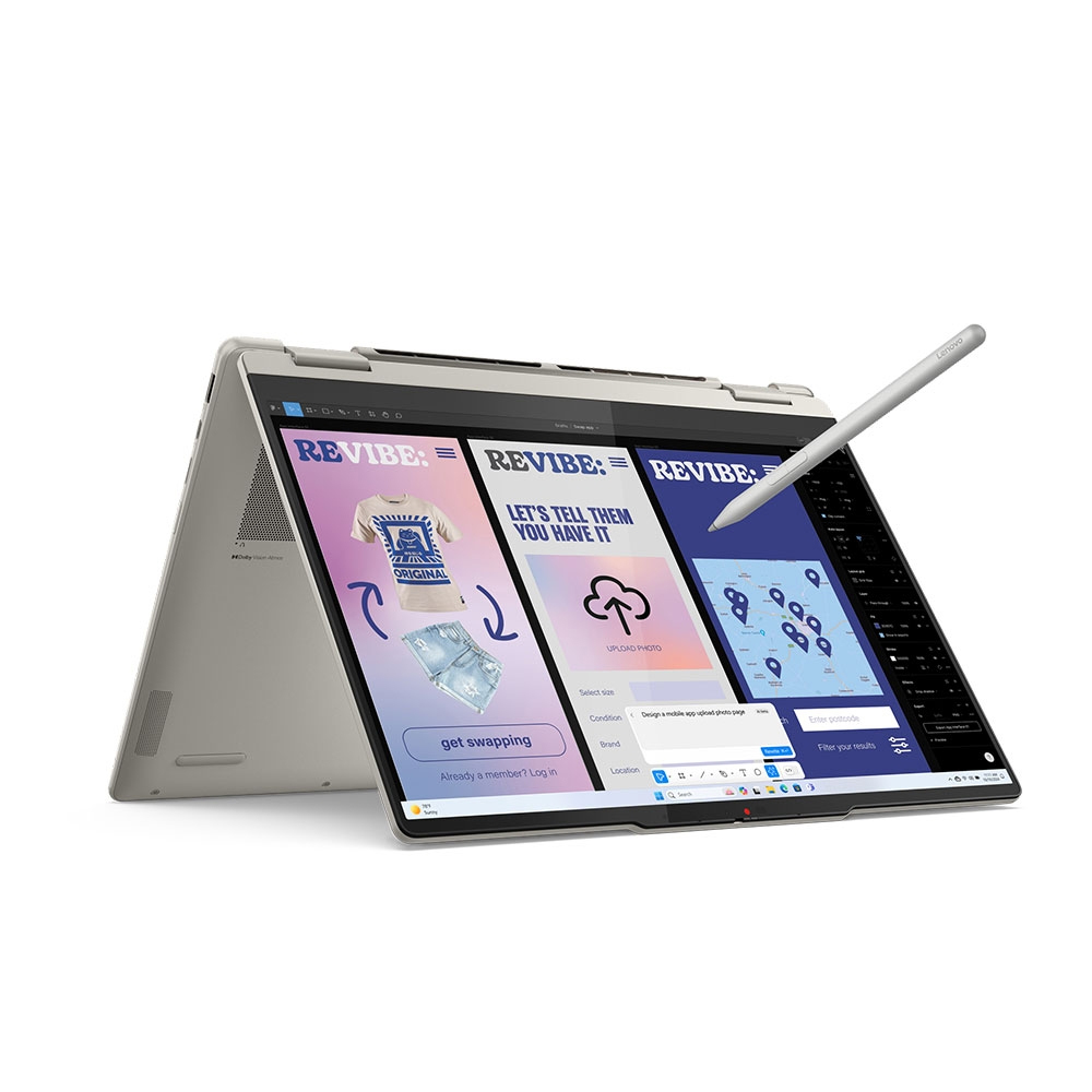 Lenovo Yoga 7 2-in-1 翻轉觸控筆電 白 (Ultra 7 258V/32G/1TB SSD/WIN11P)