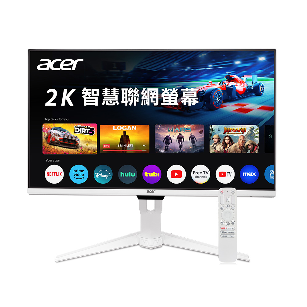 Acer GA271U P 智慧電競螢幕 (27型/2K/180Hz/1ms/VA)