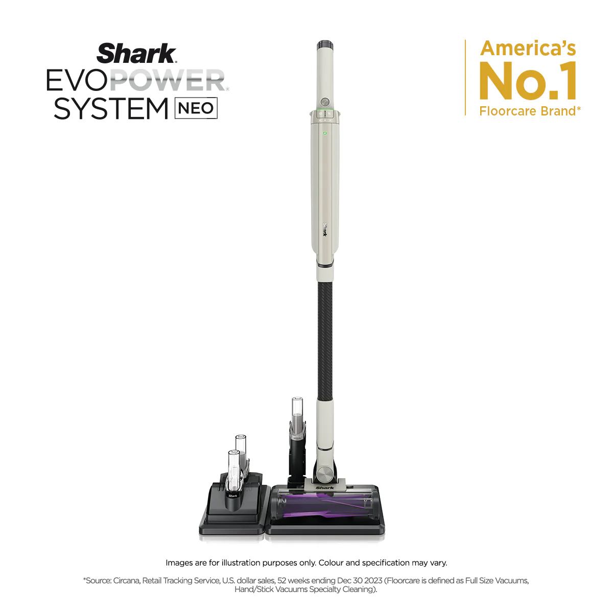 Shark EVOPOWER Neo 輕量無線吸塵器