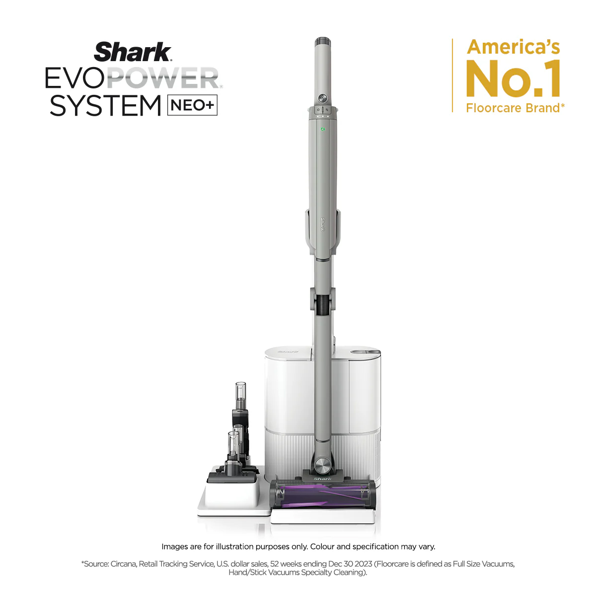 Shark EVOPOWER Neo+ 自動集塵無線吸塵器
