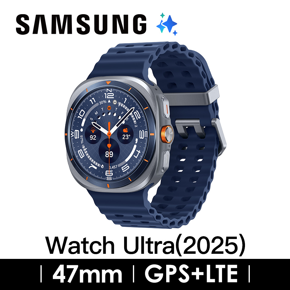 Samsung Galaxy Watch Ultra(2025) 47mm 鈦夜藍