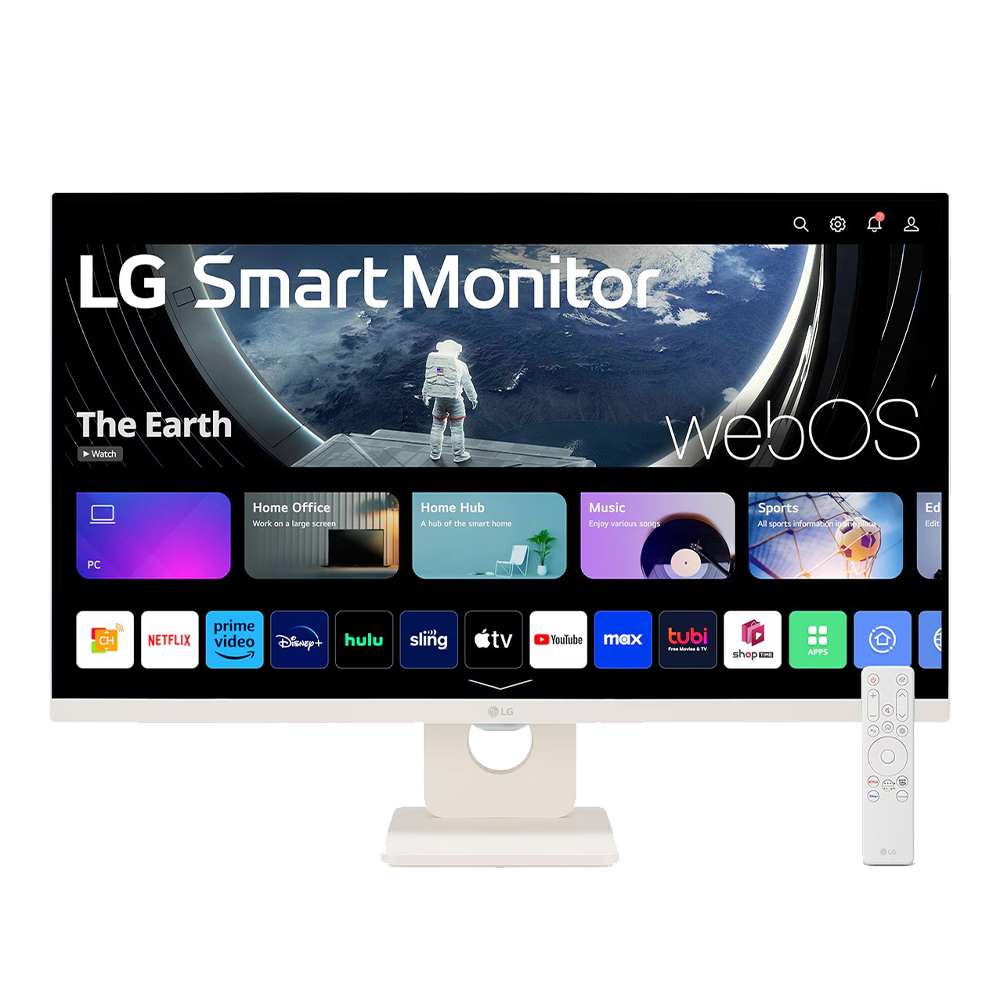 LG 27型 FHD IPS智慧聯網螢幕 (1920*1080/webOS/sRGB 99%/5ms)