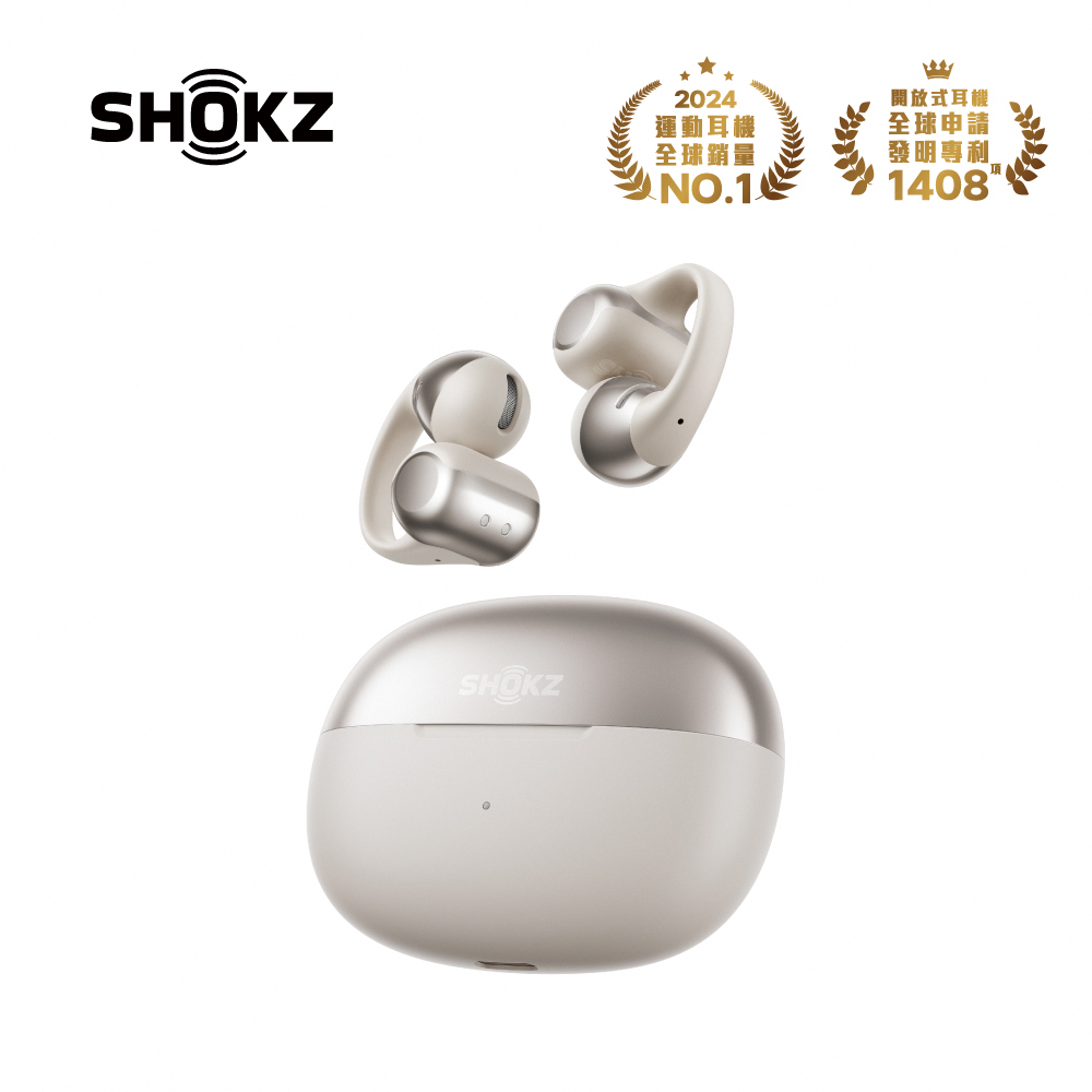 SHOKZ OpenDots ONE E310耳夾藍牙耳機-白