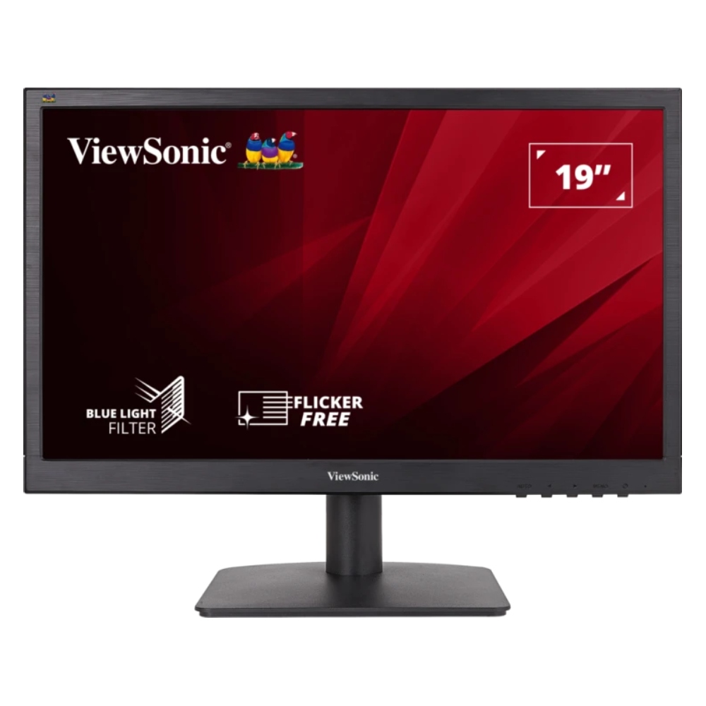 ViewSonic 19型 WXGA平面螢幕 (19”/1366x768/60Hz/5ms/TN)