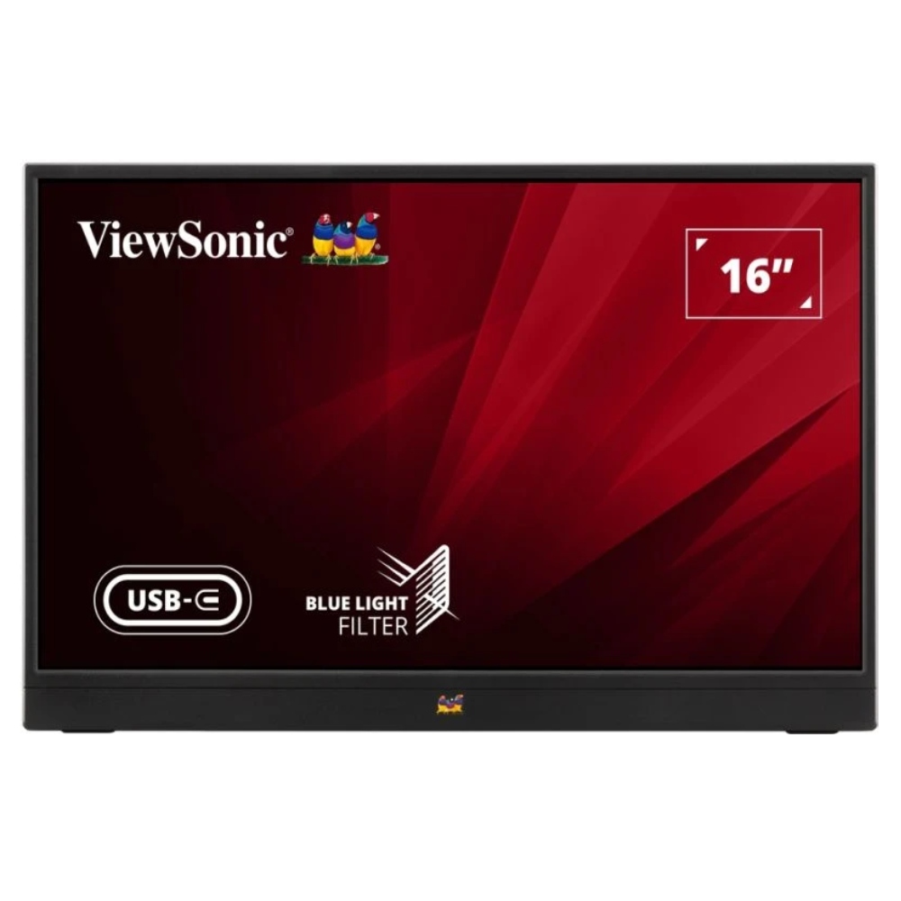 ViewSonic 16型 FHD 可攜式平面螢幕 (16”/1920x1080/60Hz/7ms/喇叭/IPS)