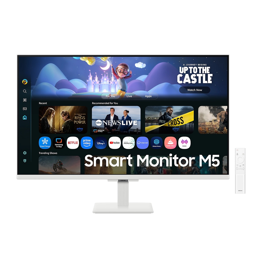 三星 SAMSUNG M5 32型 FHD VA 智慧聯網螢幕 (1920x1080/60Hz4ms/5W喇叭*2) 白