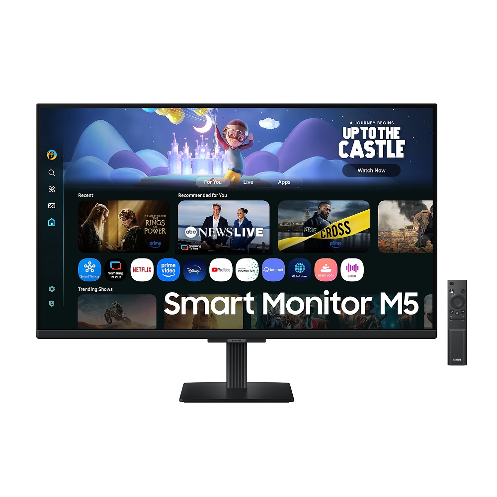 三星 SAMSUNG M5 32型 FHD VA 智慧聯網螢幕 (1920x1080/60Hz/4ms/5W喇叭*2) 黑