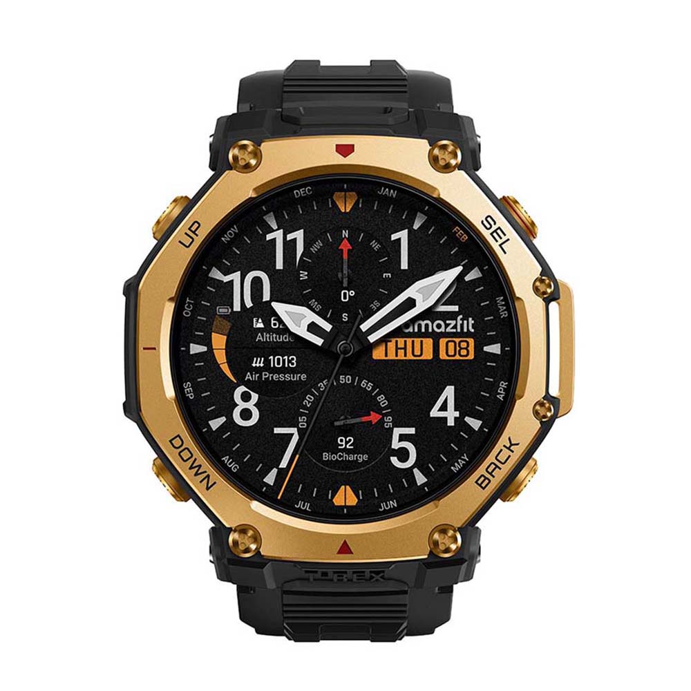 Amazfit T-Rex 3 Pro 智慧手錶-荒野金