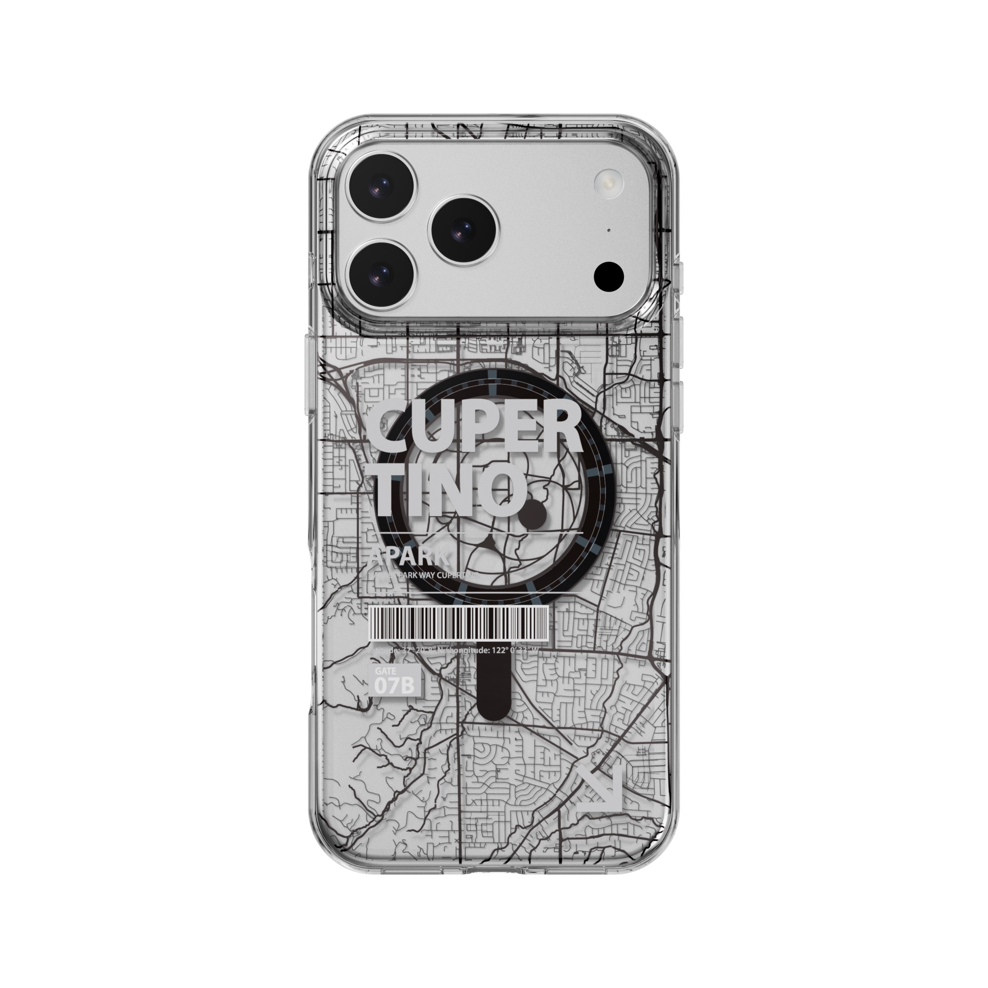 MAGEASY i17 Pro Max Urban M地圖殼-蘋果