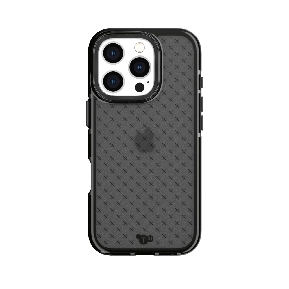 Tech21 i17 Pro 經典格紋磁吸殼-煙燻黑