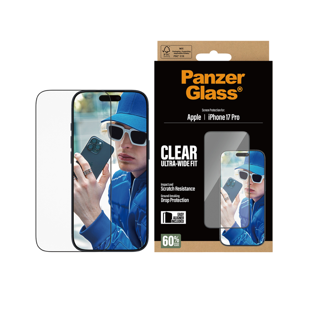 PG i17 Pro 2.5D玻璃保貼尊榮版-亮面