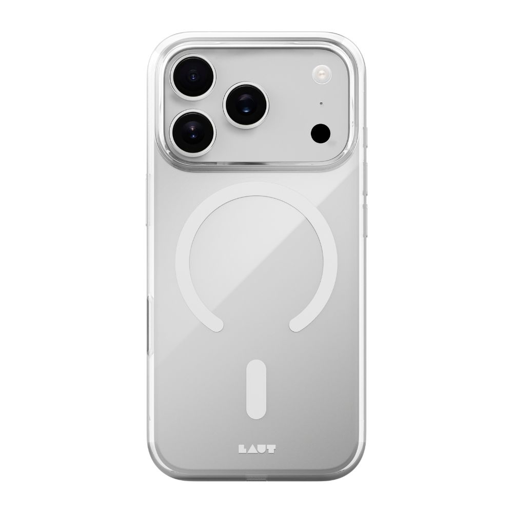 LAUT i17 Pro 磁吸晶透殼-透明