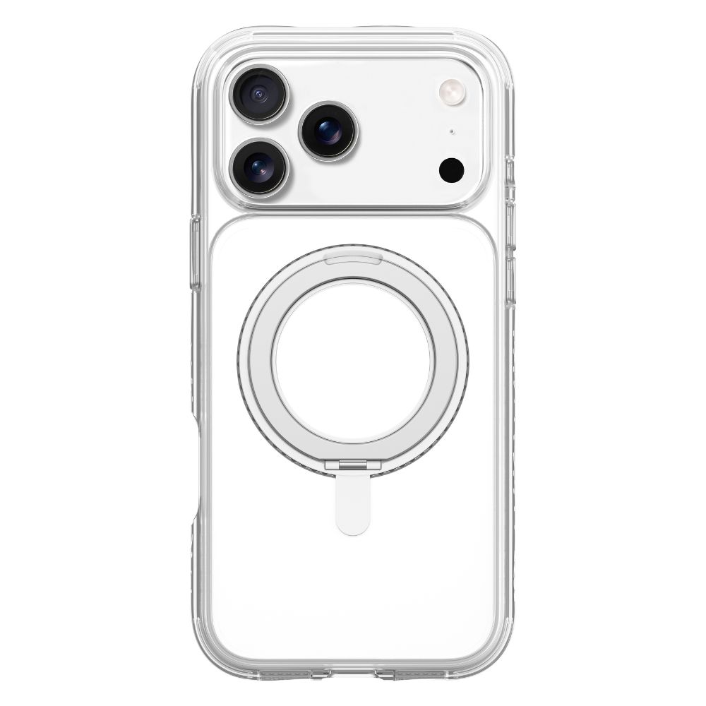 LAUT i17 Pro 磁吸360支架軍規殼-透明