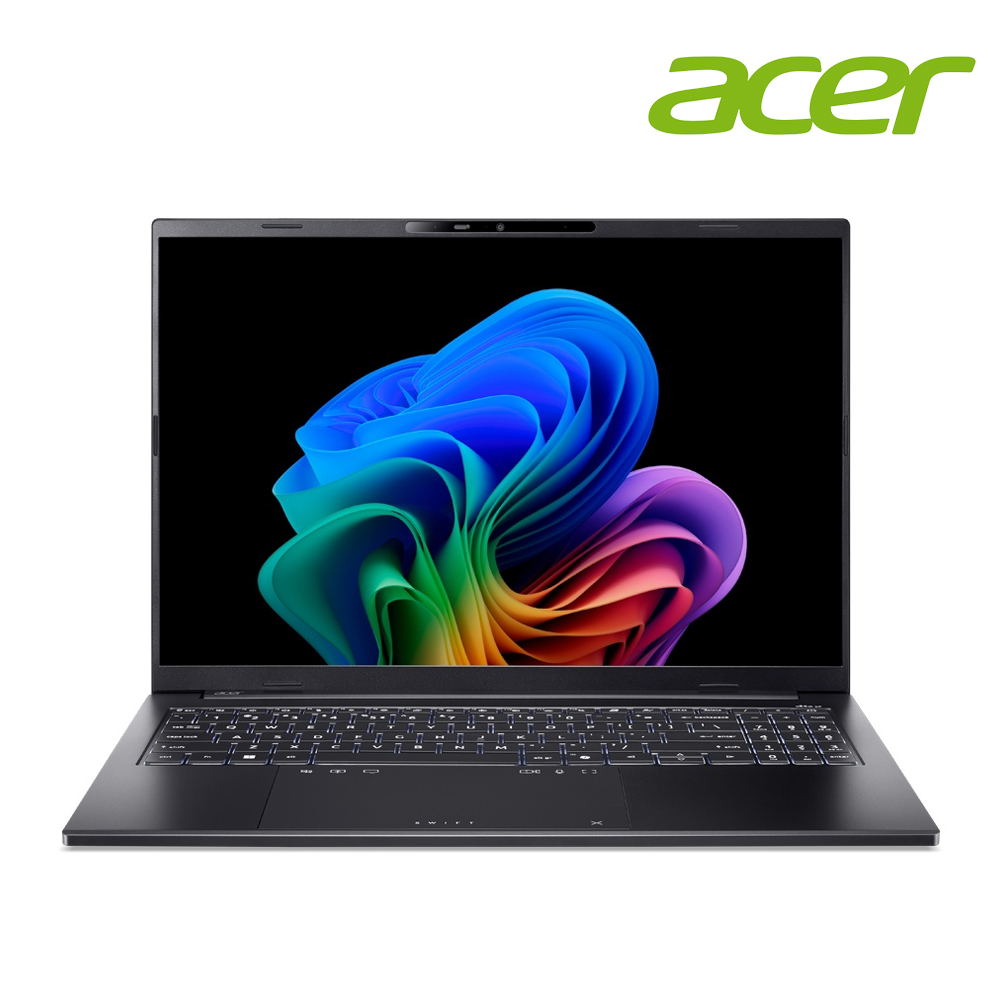 ACER Swift Go 16 AI筆電 黑(硬碟升級) (Ultra5 226V/16G/512G+2TB SSD/W11)