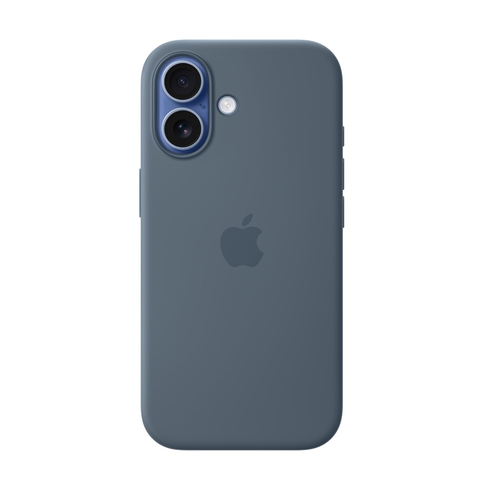 iPhone 17 MagSafe矽膠保護殼-錨藍色