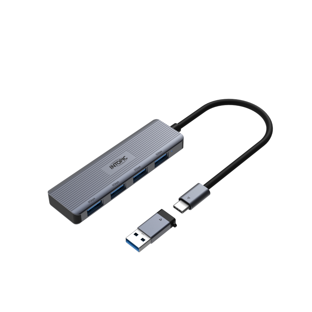 INTOPIC USB3.2 4孔高速集線器