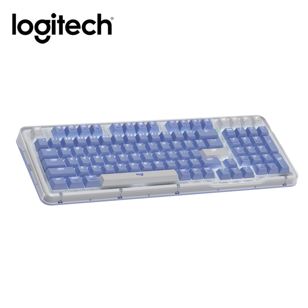 羅技 Logitech ALTO KEYS K98M機械式無線鍵盤-夢幻紫