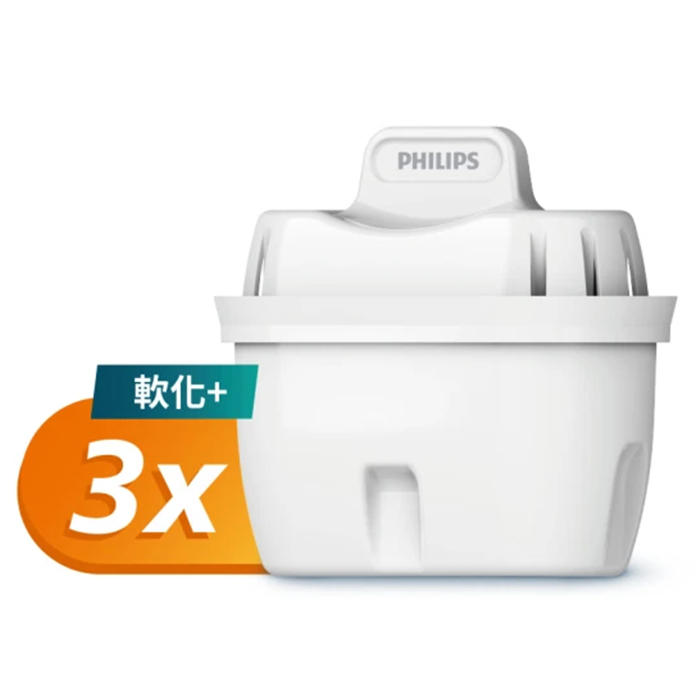 飛利浦PHILIPS 通用超軟水過濾濾芯(三入)