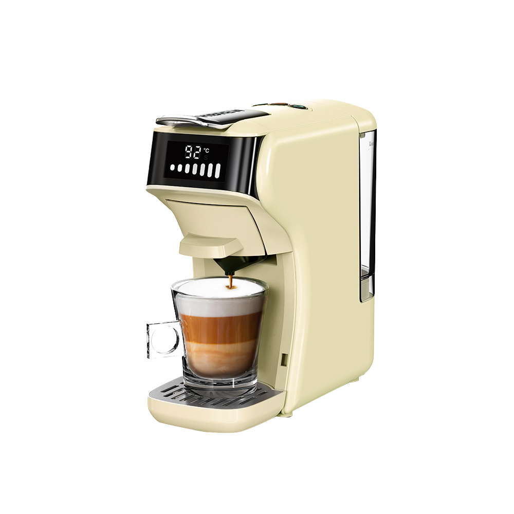 小醇萃HiBREW 膠囊咖啡機 奶油白