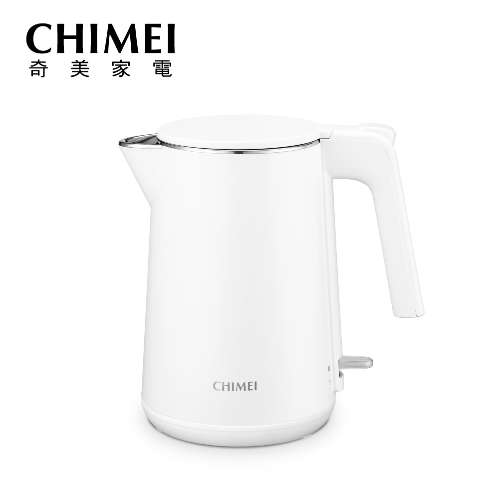 CHIMEI 1.0L不鏽鋼防燙快煮壺(白)