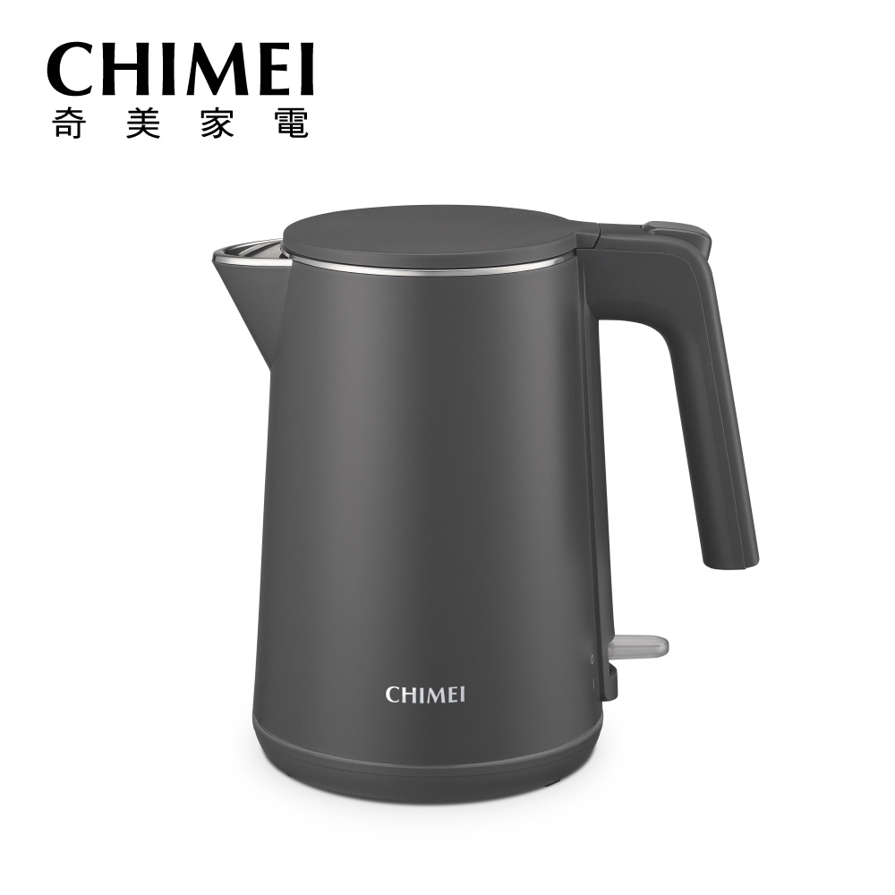 奇美 CHIMEI 1.0L不鏽鋼防燙快煮壺(灰)
