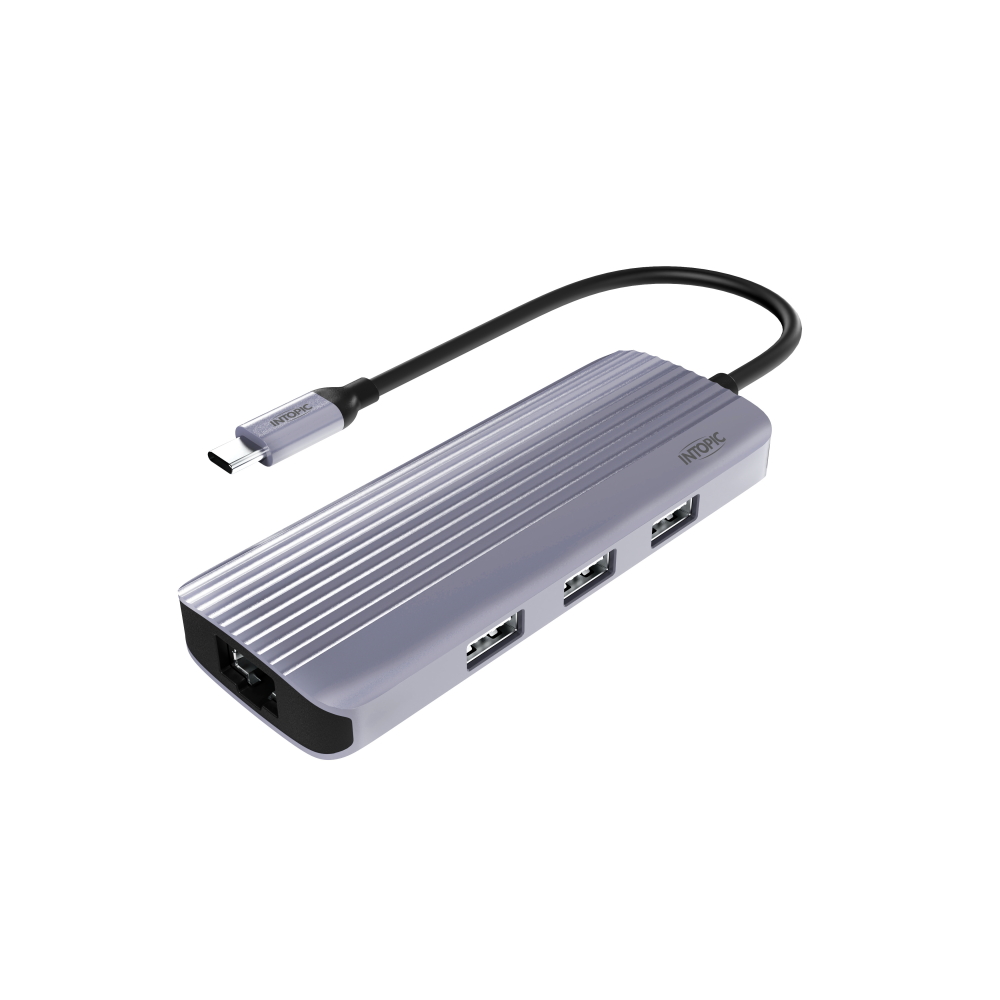 INTOPIC 六合一 Type-C多功能轉接器