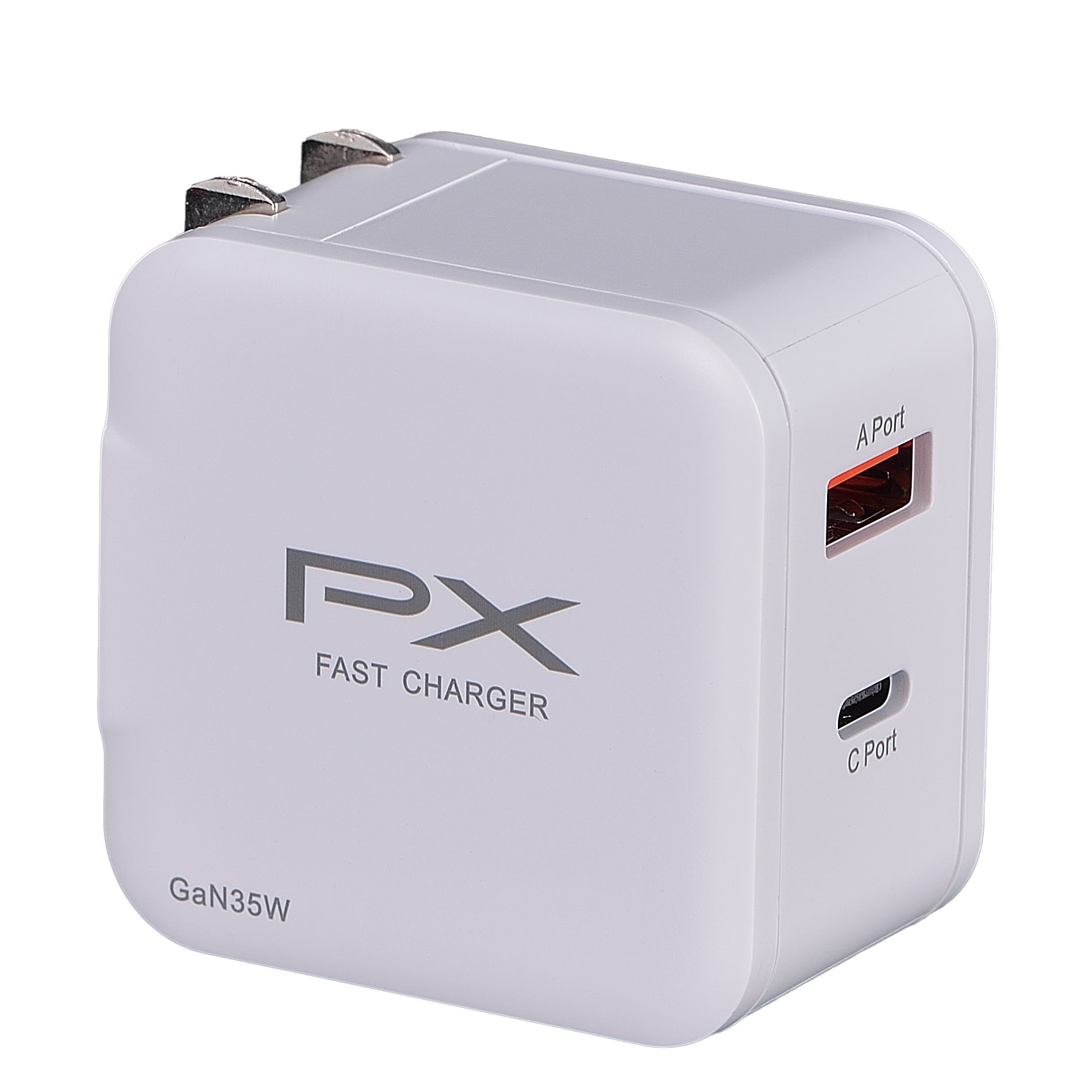 大通 氮化鎵 35W電源供應器-白