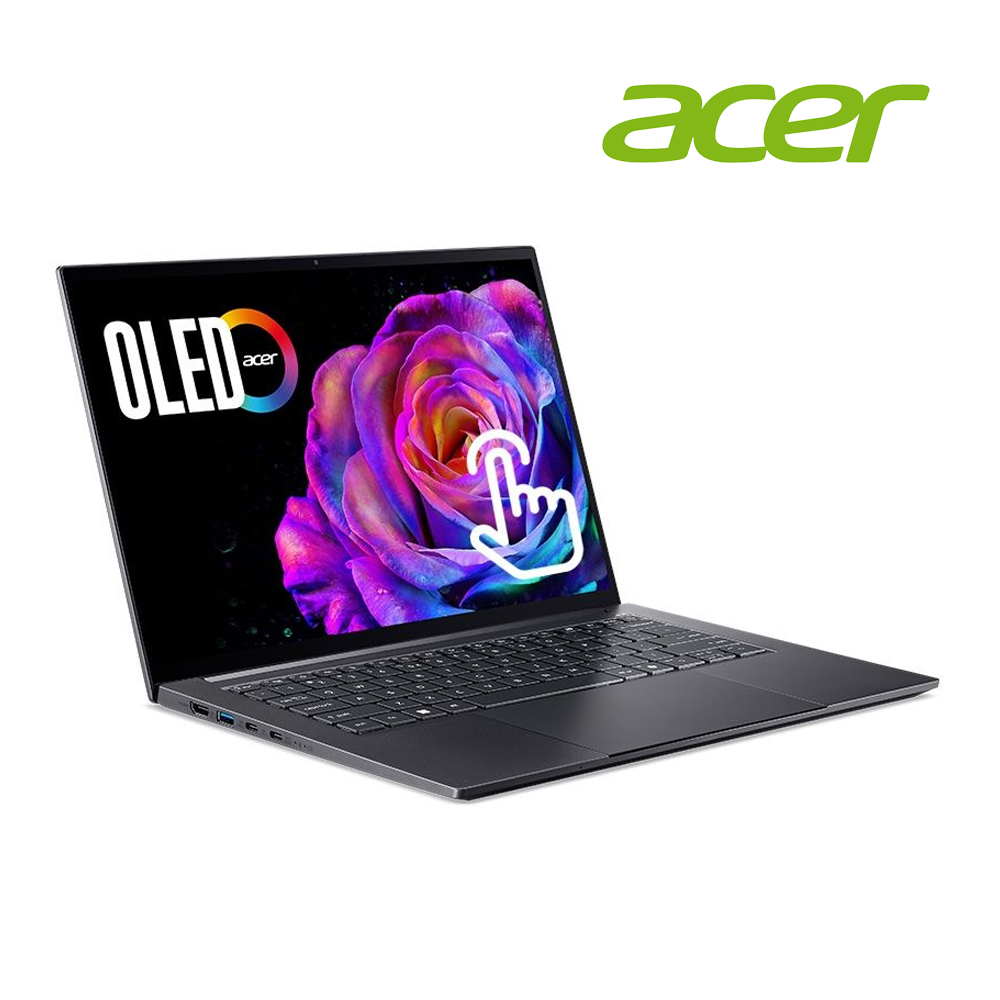 ACER Swift X 14 輕薄筆電 灰(硬碟升級) (AI 5 340/16G/512G+1TB SSD/RTX5060/W11)