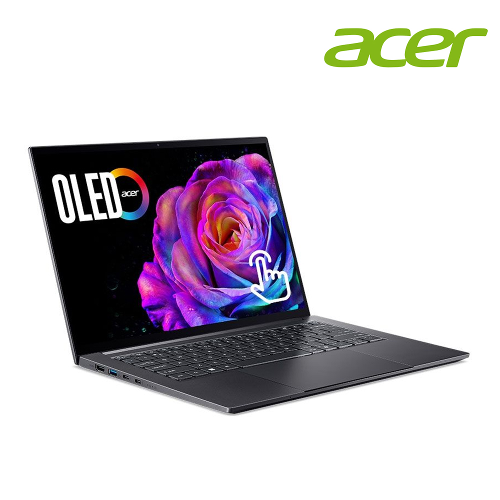 ACER Swift X 14 輕薄筆電 灰(硬碟升級) (U7-255H/32G/1TB+1TB SSD/RTX5060/W11)