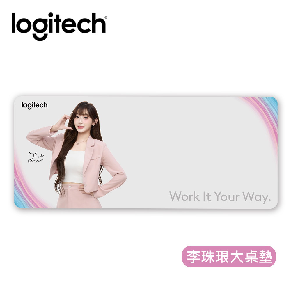 贈品-羅技ft.李珠王艮商務滑鼠墊(李珠王艮商務滑鼠墊)