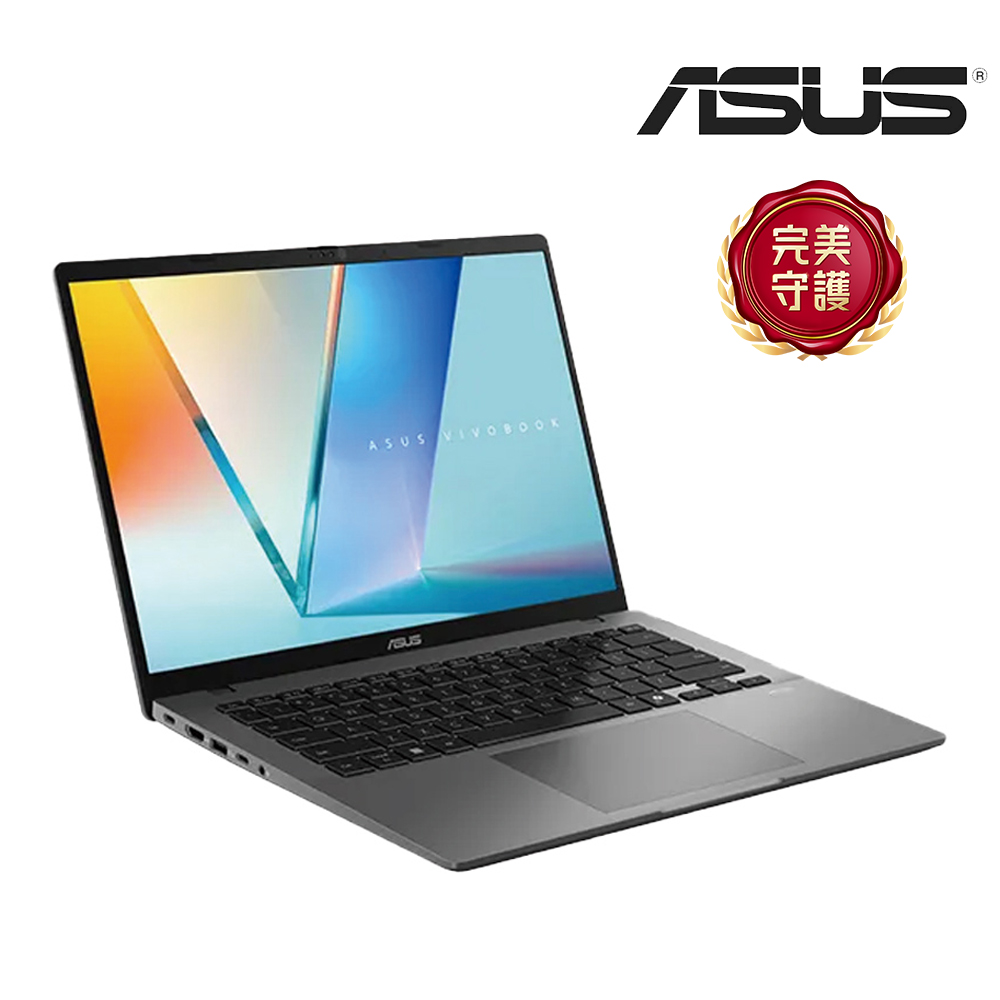 ASUS Vivobook S14 AI筆電 灰(硬碟升級) (Snapdragon X X1 26 100&#47;16G&#47;2TB SSD&#47;WIN11)