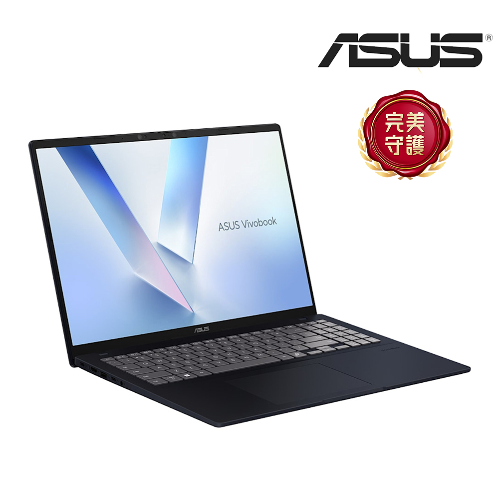 ASUS Vivobook 16 AI筆電 藍(硬碟升級) (Snapdragon X X1 26 100/16G/2TB SSD/WIN11)