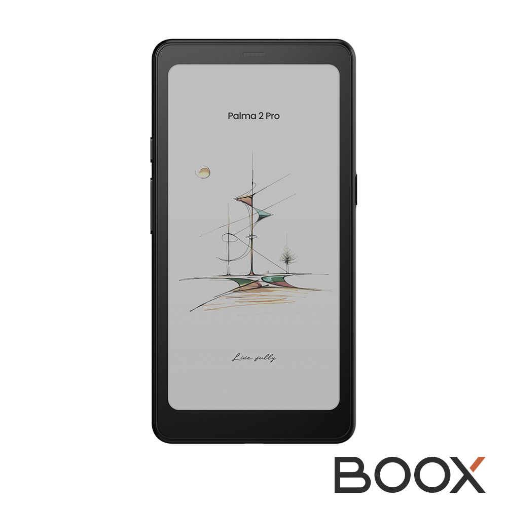文石BOOX Palma2 Pro 6.13吋彩色閱讀器 黑